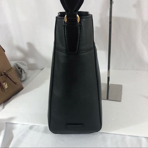 Cole Haan Black Leather Tote NWT - Picture 3 of 6